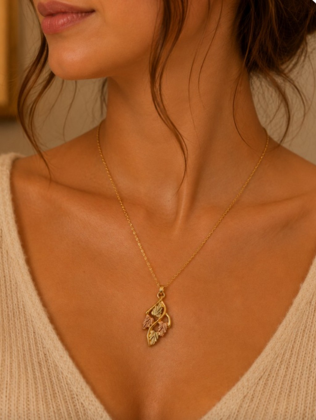 Landsroms 10k Solid Gold Pendant